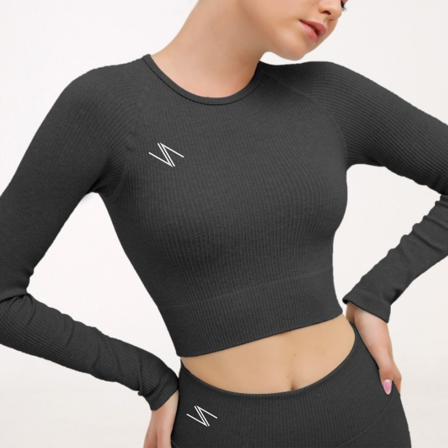 Biker Long Sleeve Top