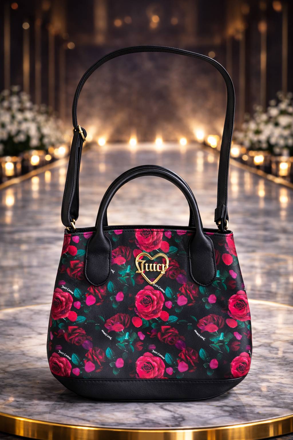 Premium Rose Garden Tote Bag