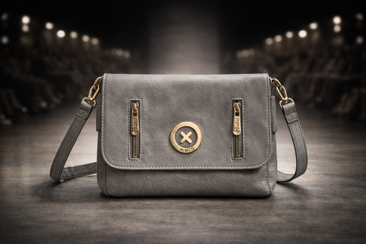 Premium Crossbody Bag – Dove Grey