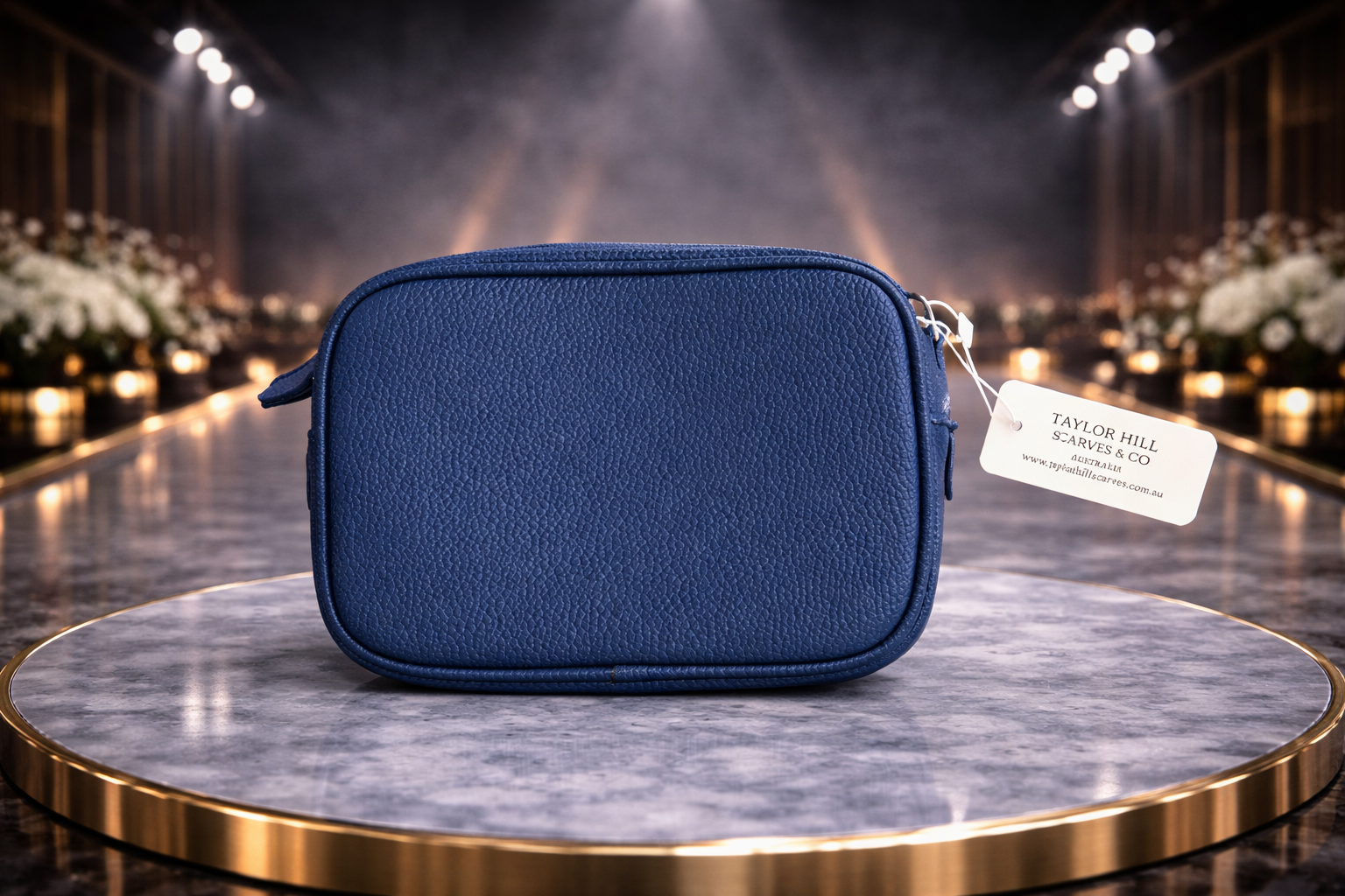 Cosmetic / Travel Pouch – Cobalt Blue