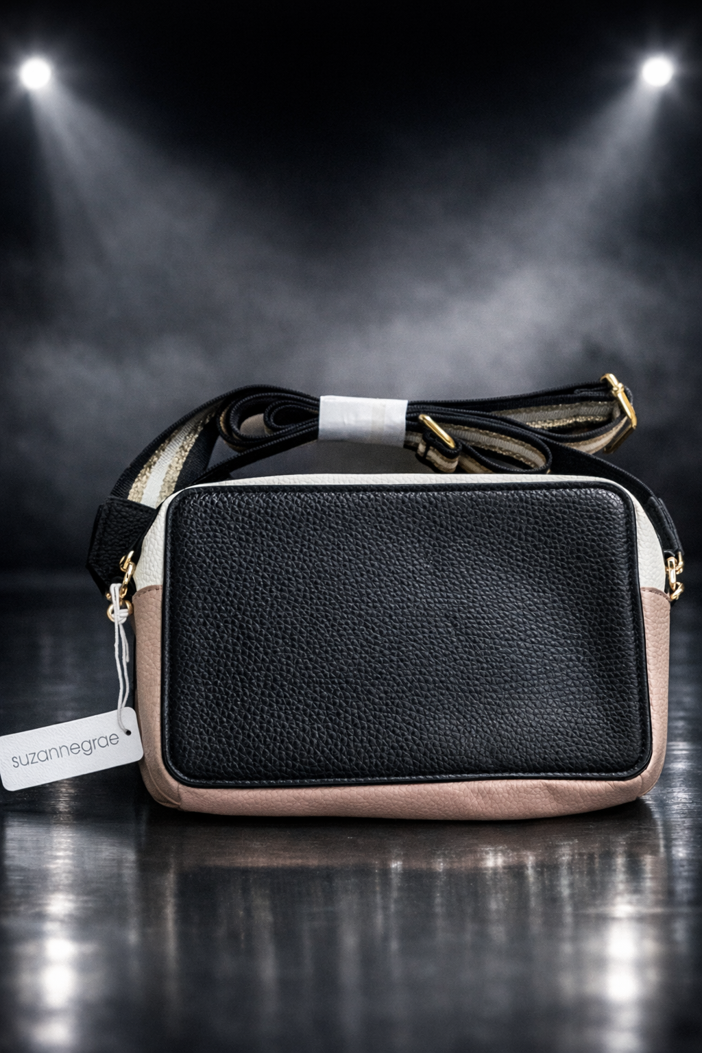 Premium Colour Block Crossbody Bag