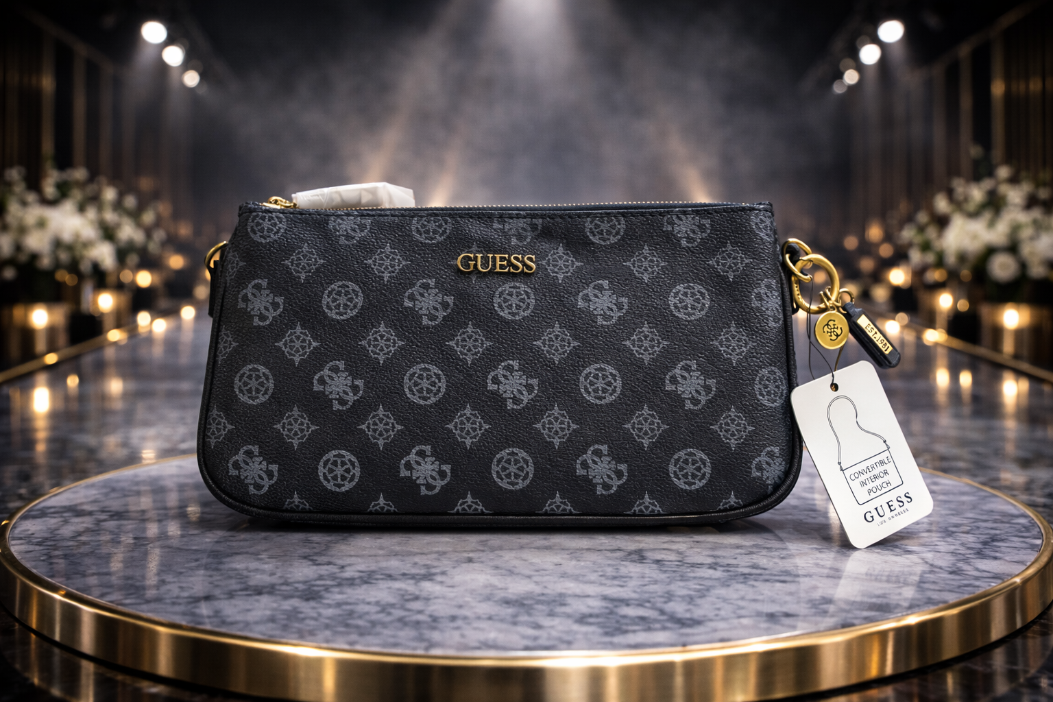 Premium Monogram Convertible Pouch