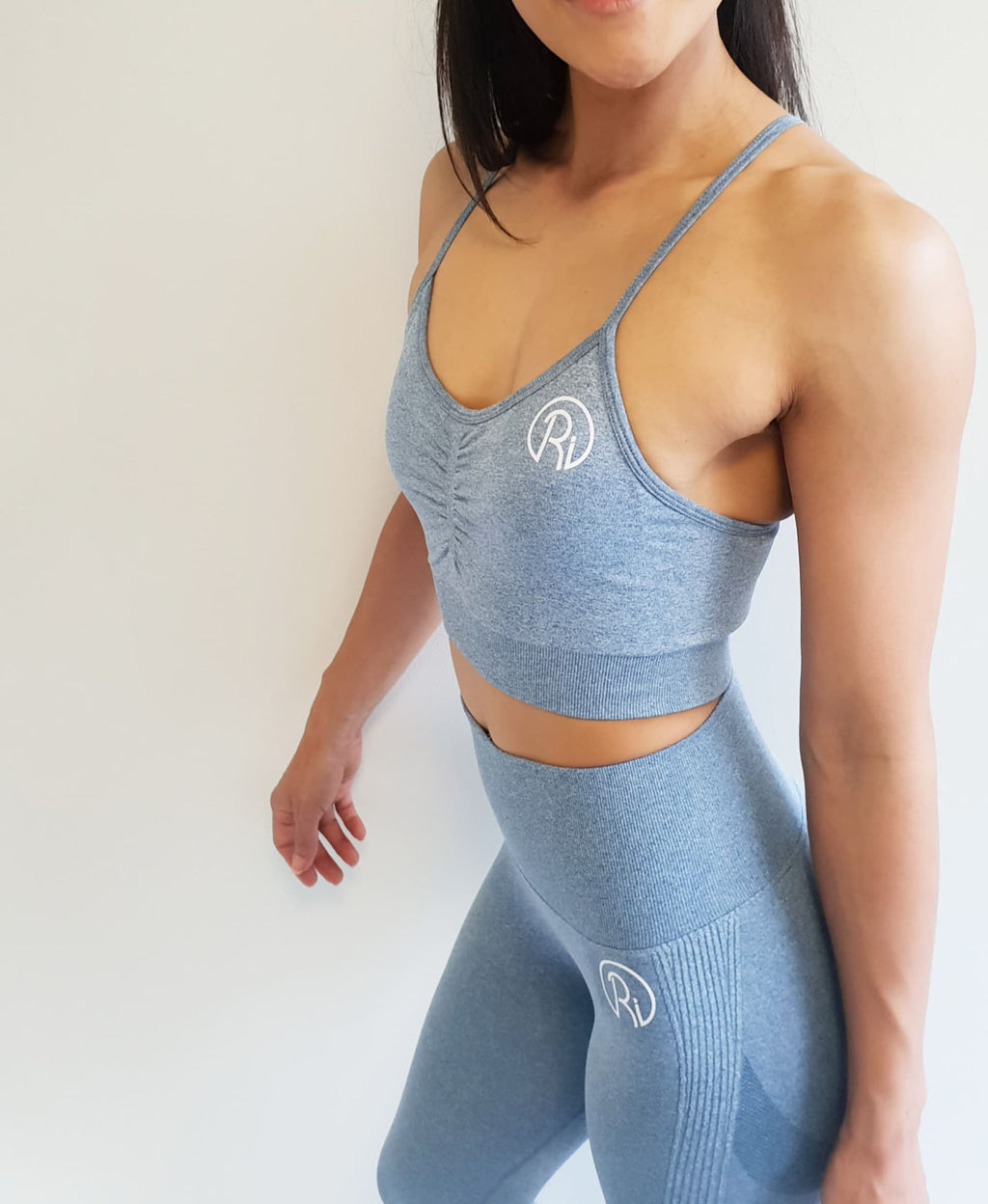 Old Logo Scrunch Sports Bra