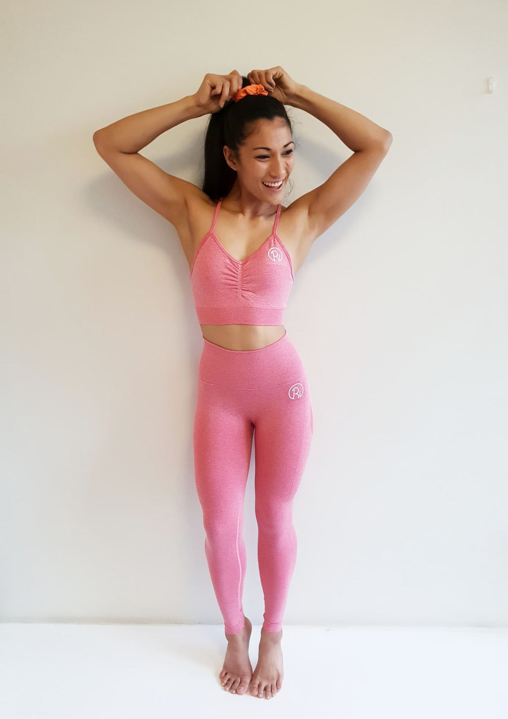 Old Logo Scrunch Sports Bra