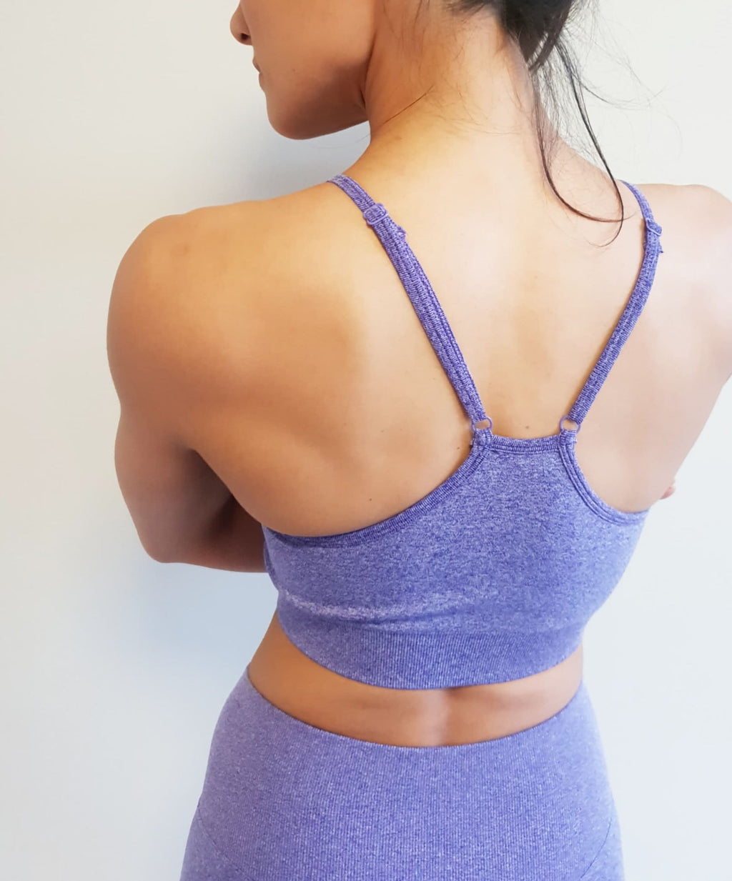 Old Logo Scrunch Sports Bra