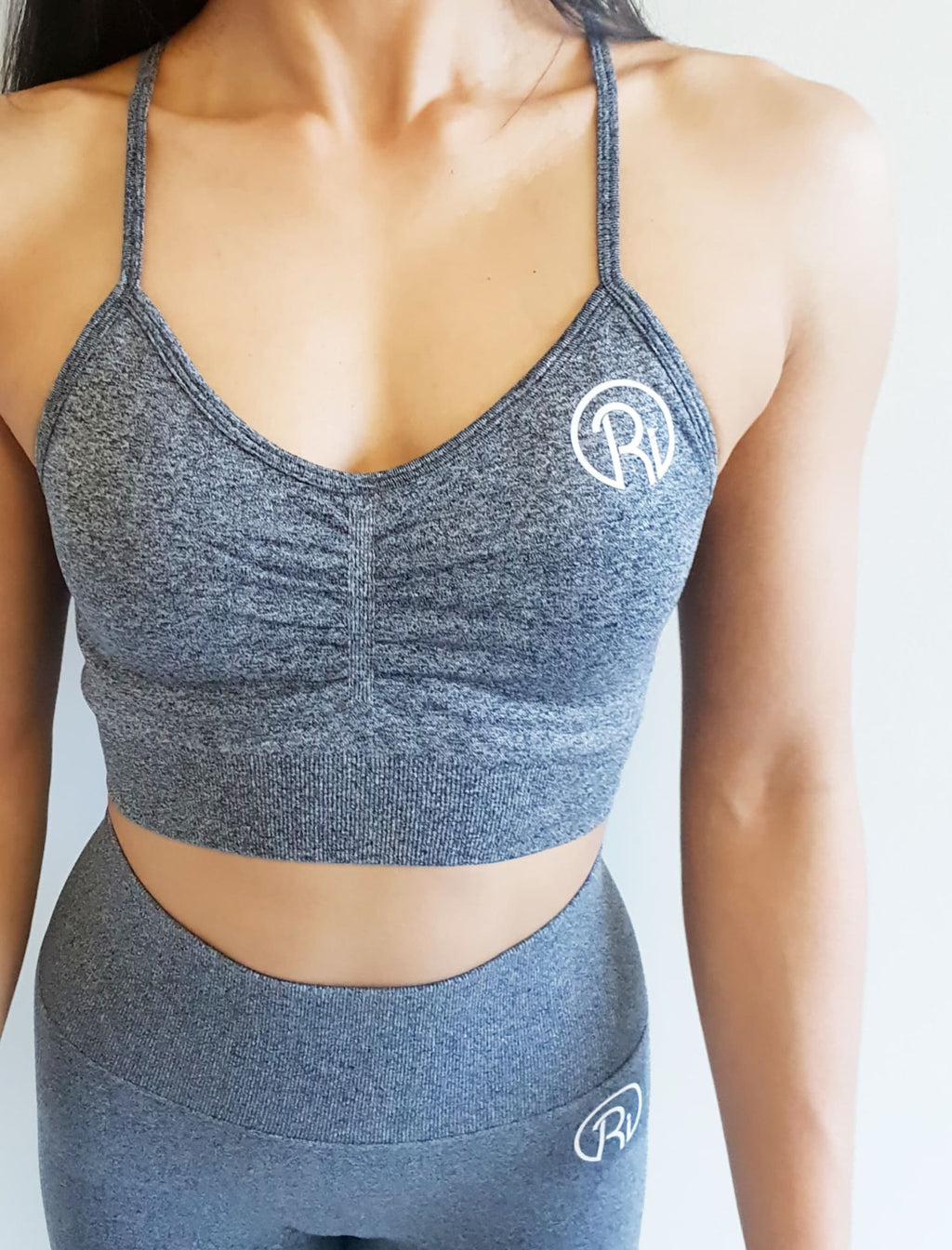 Old Logo Scrunch Sports Bra